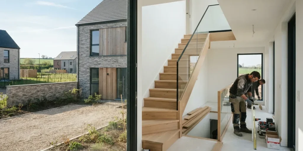besoin escalier construction maison neuve