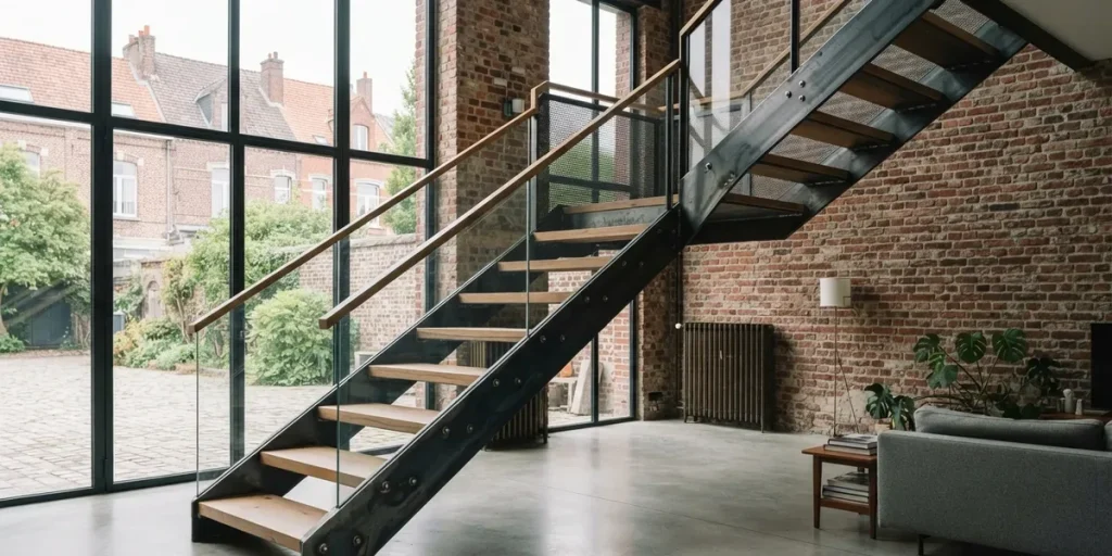 besoin escalier style industriel