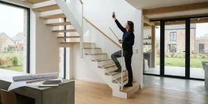 calculer espace necessaire installer escalier chez