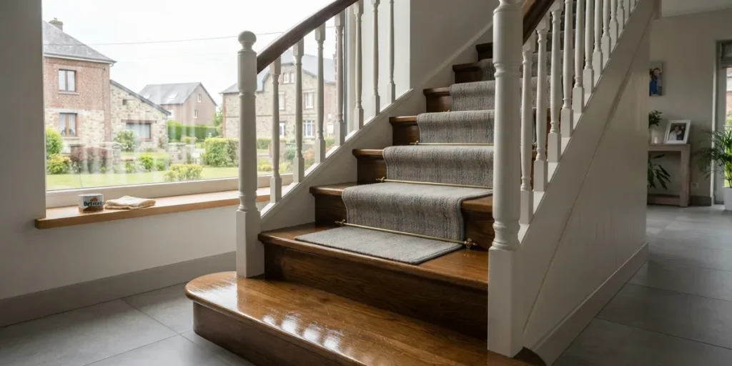 cirer marches escalier