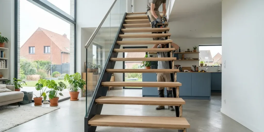 enlever contremarches escalier