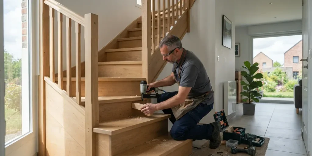 faire escalier grince plus