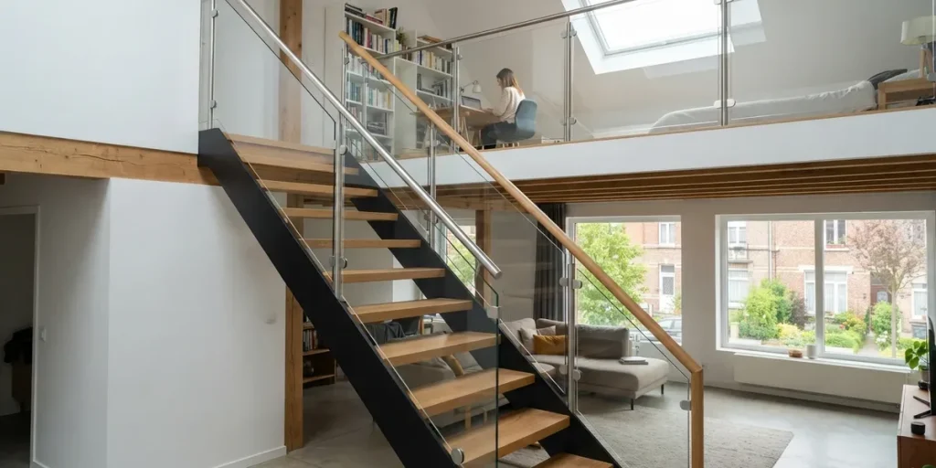 quelles normes escalier mezzanine