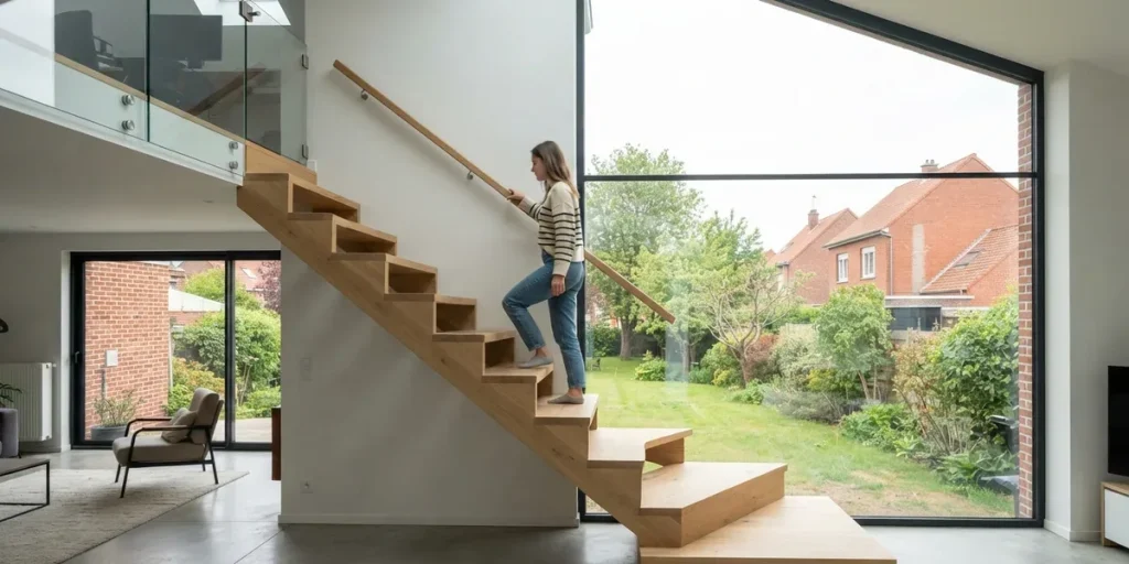 quels avantages escalier pas japonais
