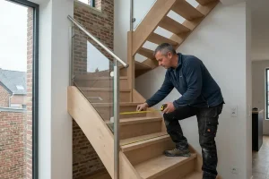 encombrement escalier calculer